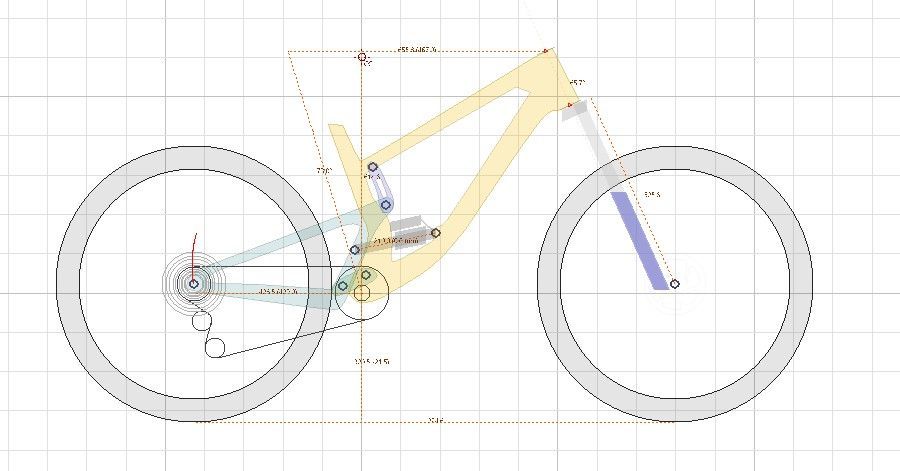 2021 Santa Cruz 5010 V4 linkage design