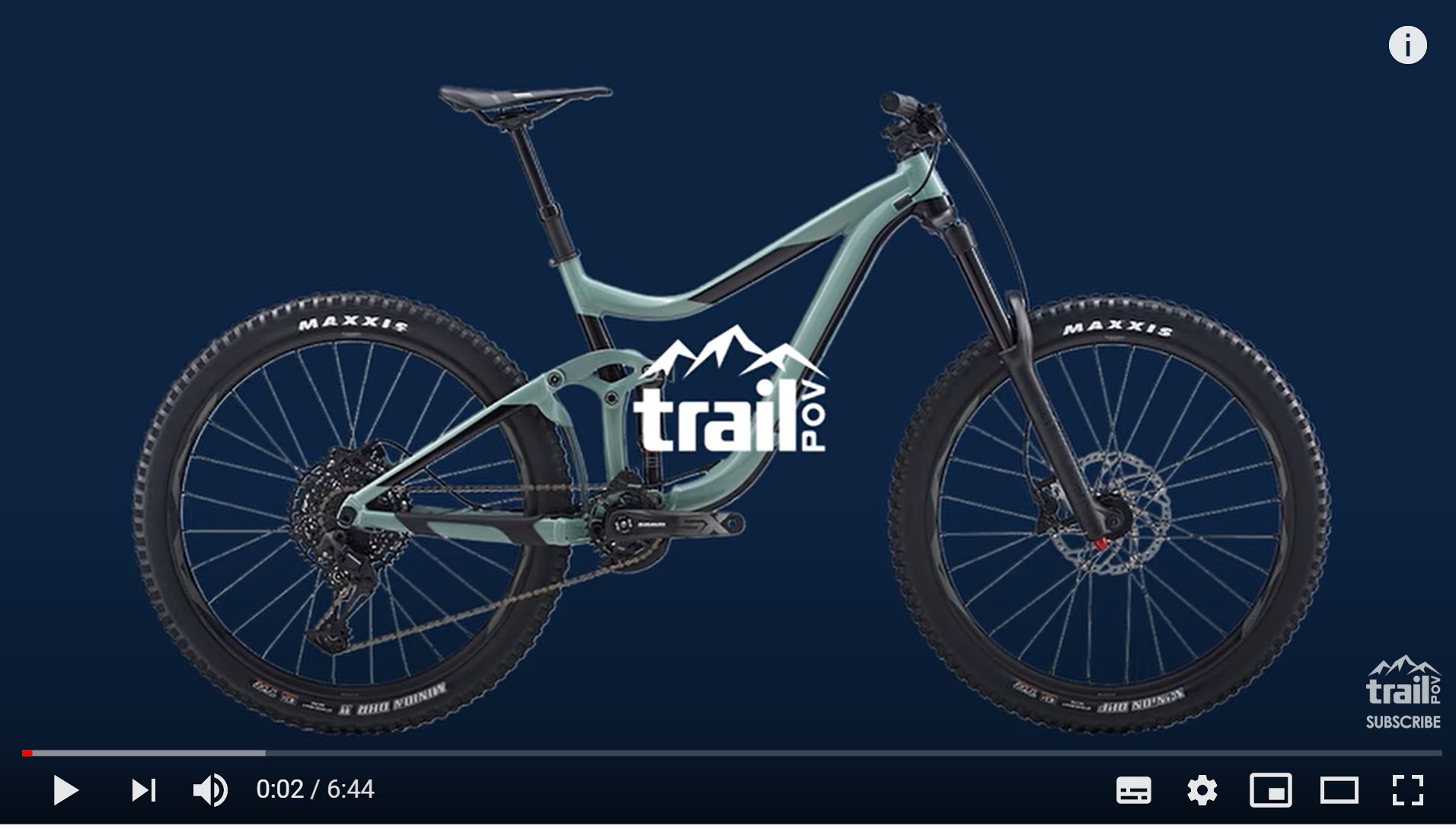 Trail POV suspension analysis